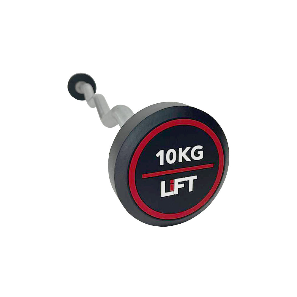 Lift Series EZ Curl Barbells - Urethane (LFAEZBB)