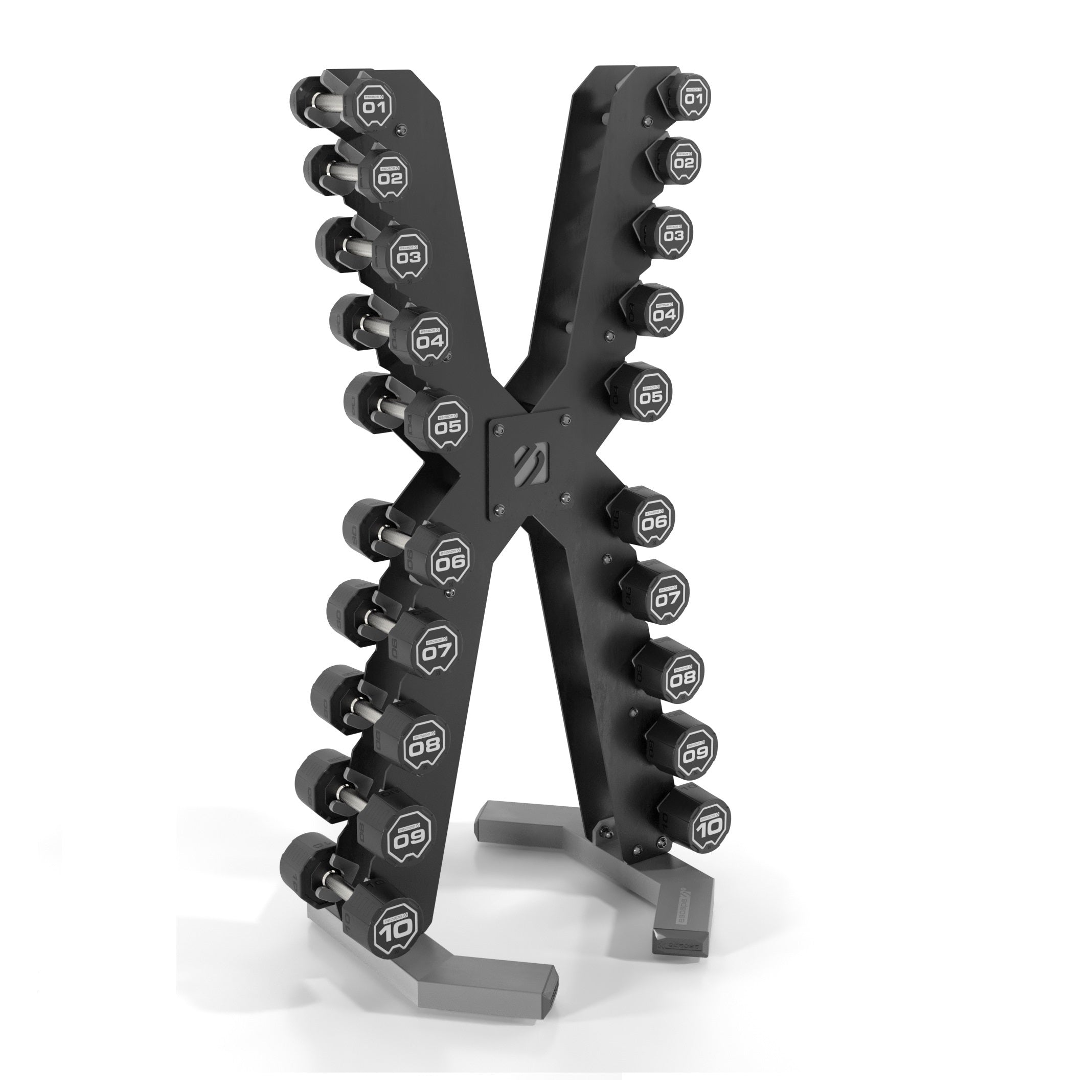 Escape Urethane Dumbbell 1-10KG Set (.PUDB-1-10KG-SET1)